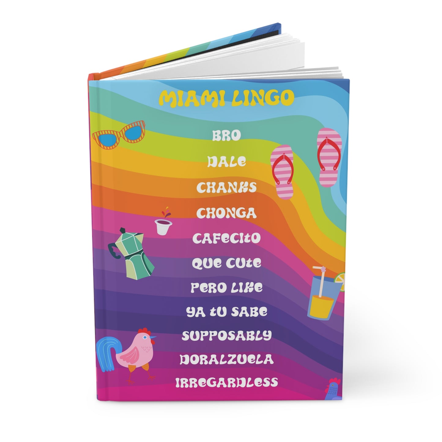 Miami Lingo - Superama - Hardcover Journal Matte