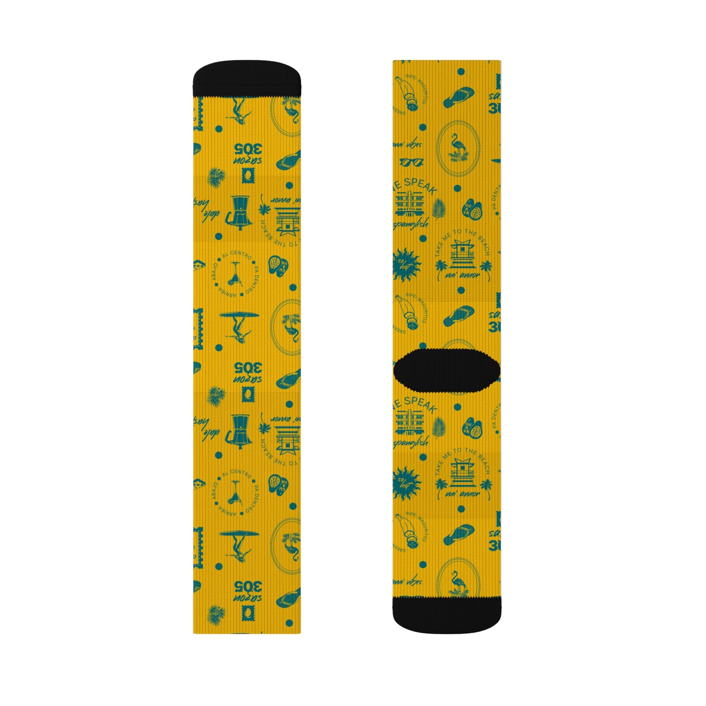 Sunshine Yellow - Sublimation Socks