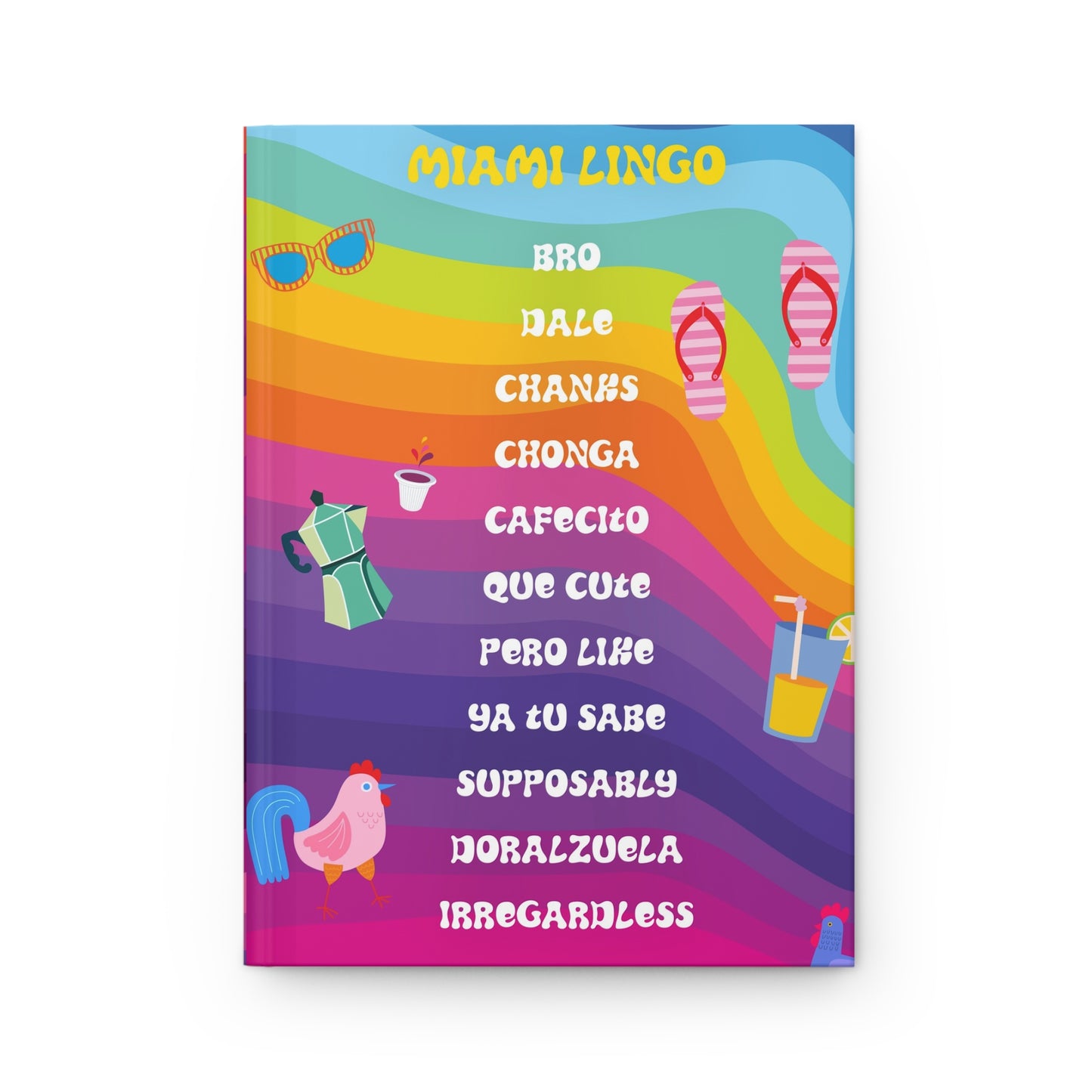 Miami Lingo - Superama - Hardcover Journal Matte